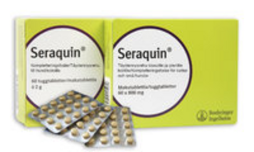 SERAQUIN 2 g tabletti koiralle 60 KPL