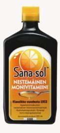 SANA-SOL APPELSIININMAKUINEN MONIVITAMIINI 500 ML