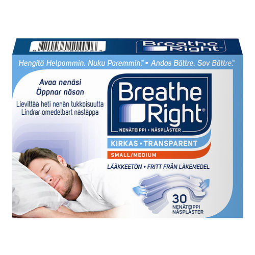 Breath Right nenäteippi 30 kpl
