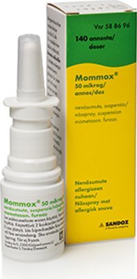 MOMMOX 50 mikrog/annos nenäsumute, susp 140 annosta