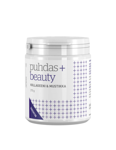 Puhdas+ Beauty Kollageeni & Mustikka 270 g