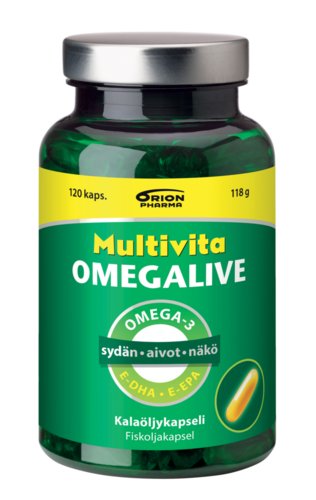 Multivita Omegalive basic 120 kaps