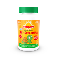 Minisun Pehmokonna 10 mikrog D-vitamiini 120 kpl