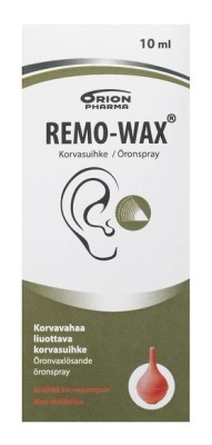 REMO-WAX KORVASUIHKE + PUMPPU 10 ML