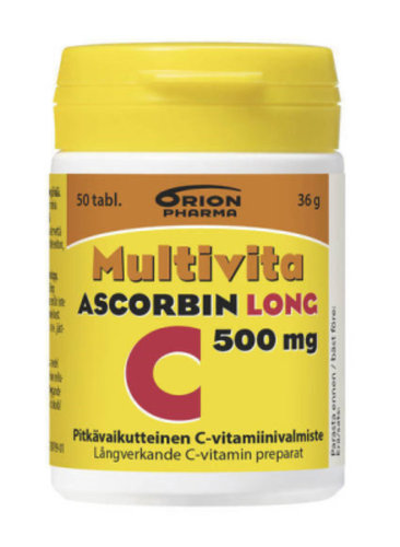 Bonus Multivita Ascorbin Long 500 mg 50 tabl