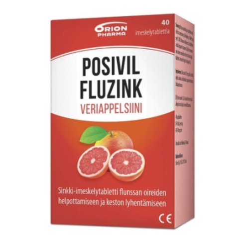 Bonus Posivil FluZink Veriappelsiini 40 tabl