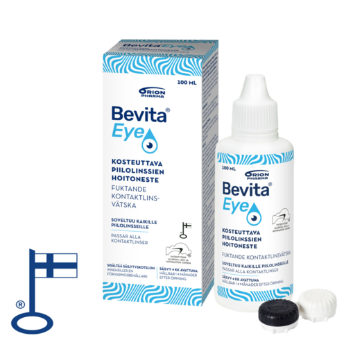 Bevita Eye Kosteuttava Piilolinssien Hoitoneste 100 ml