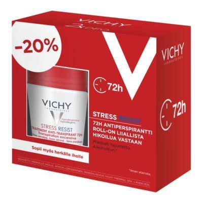 Vichy Stress Resist Antiperspirantti 72h Tuplapakkaus