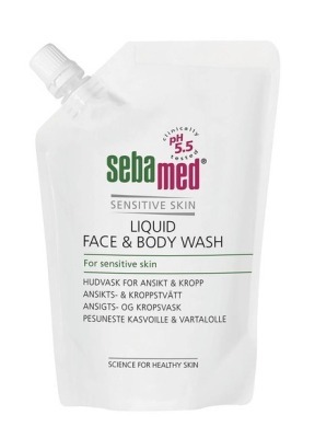 Sebamed Liquid Face & Body Wash Pesuneste Täyttöpussi 400 ml