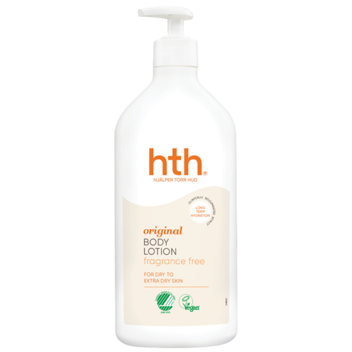HTH Original Body Lotion fragrance free Dry to extra dry skin vartalovoide 400ml