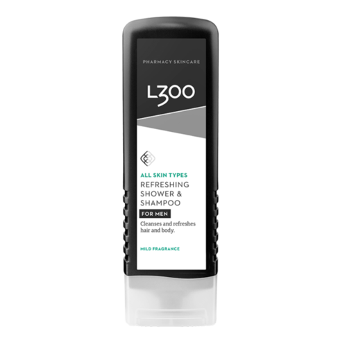 L300 For Men Kosteuttava Shower &amp; Shampoo 250 ml
