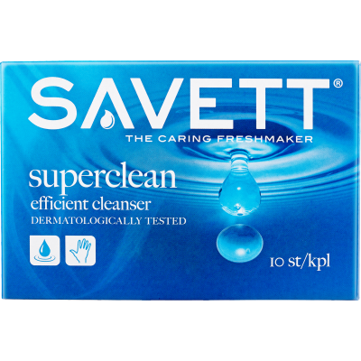 Bonus Savett Super Clean kosteuspyyhe 10kpl