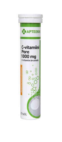 Bonus Apteekki C-vitamiini Pore 1000 mg 20 tabl