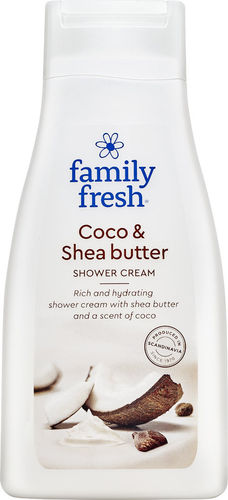 Bonus Family Fresh Coco & Shea Butter suihkusaippua 500ml