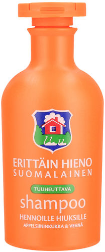 Erittäin Hieno Suomalainen Tuuheuttava shampoo 300ml