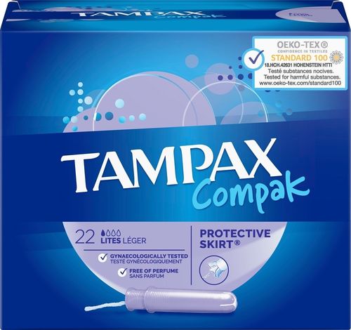 Tampax Compak Light normaalipakkaus 22 kpl