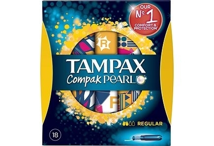 Tampax Compak Pearl Regular normaalipakkaus 18 kpl