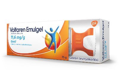 VOLTAREN EMULGEL 11,6 mg/g geeli (levityskorkki)75 g