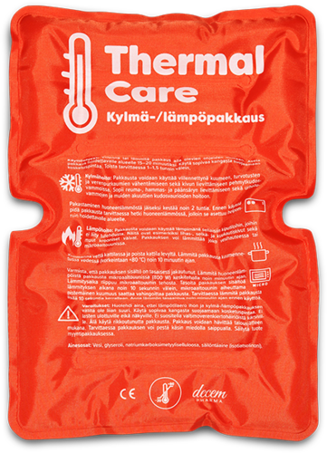 Thermal Care Kylmä-/Lämpöpakkaus Maxi (Punainen) 1 Kpl