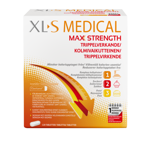 XL-S Medical max strength 120 kpl