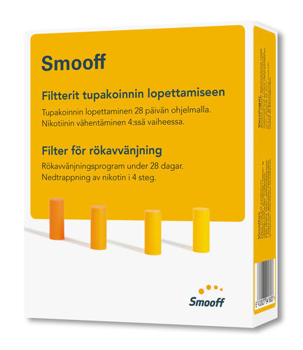 Smooff Filtterit tupakoinnin lopettamiseen 1 kpl
