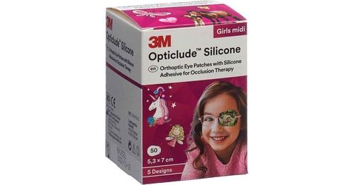 3M Opticlude Silicone Midi 2738PG 50 kpl
