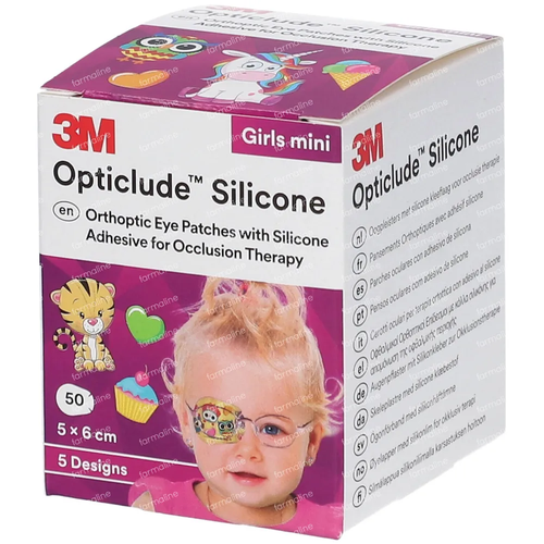 3M Opticlude Silicone Mini 2737PG 50 kpl