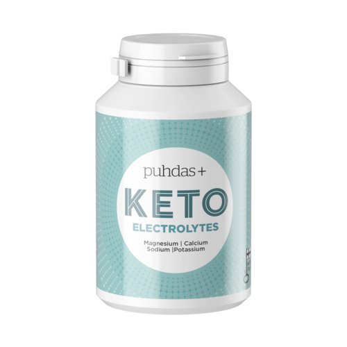 Puhdas+ KETO Electrolytes vegekaps 120 kpl