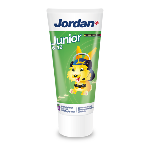 Jordan Junior 6-12-vuotta Mild fruity  lasten hammastahna 50 ml