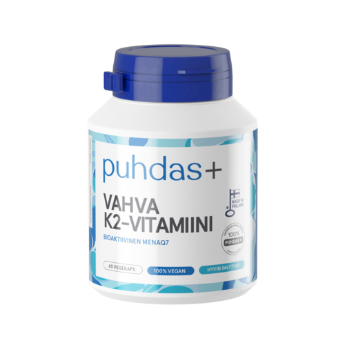 Puhdas+ Caps K2-vitamiini 100 mikrog kaps 60 kpl