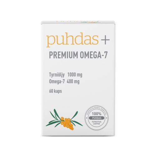 Puhdas+ Premium Omega-7  200 mg 60 kaps
