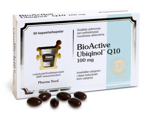 Bioactive Q10 Ubiqinol 100mg 60 kaps