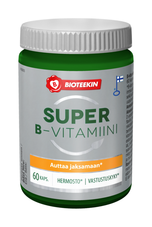 Super B-Vitamiini 60 kaps