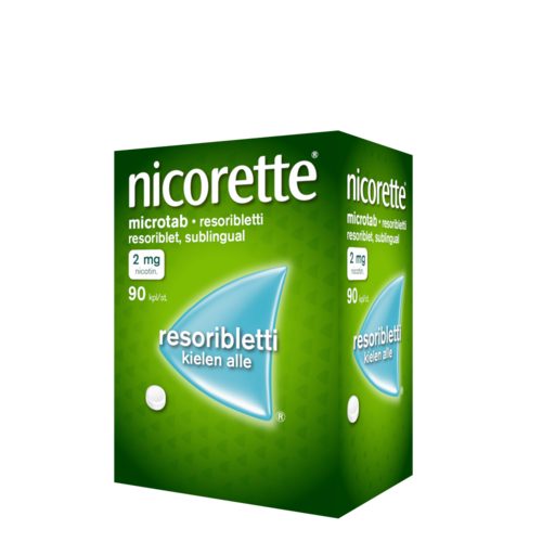 NICORETTE MICROTAB 2 mg resoribl 90 fol
