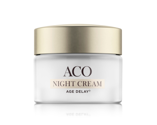 ACO Face Age Delay+Night Cream Hajustettu 50 Ml
