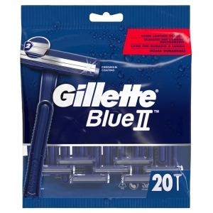 Gillette Blue II 20 kpl Fixed varsiterät