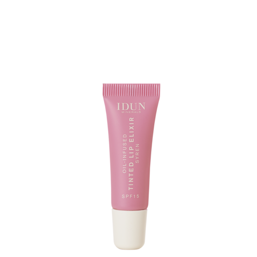 IDUN Tinted lip elixir SPF15 Syren Mauve Pink sävyttävä huulivoide 8 ml