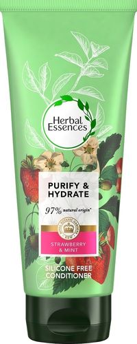 Herbal Essences Strawberry & Mint Purify And Hydrate -hoitoaine 200ml