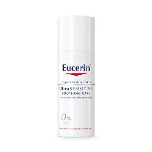 Eucerin UltraSENSITIVE Sooting Care Normal to Combination skin hoitovoide 50 ml