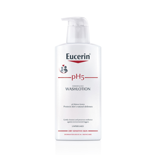Eucerin pH5 Washlotion without parfume vartalon puhdistus hajusteeton 400 ml