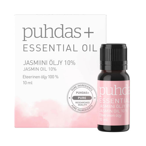 Puhdas+ Premium essential oil, Jasmine 10 % eteerinen öljy