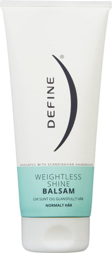 Define Weightless Shine Hoitoaine normaaleille hiuksille 200 ml