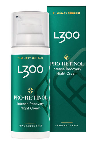 L300 Pro-Retinol Intense Recovery Night Cream fragrance free yövoide 50 ml