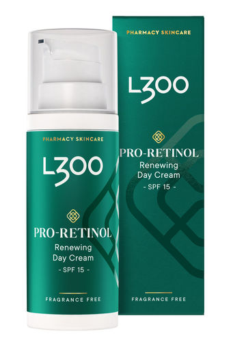 L300 Pro-Retinol Renewing Day Cream SPF15 fragrance free päivävoide 50 ml