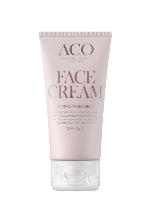 TUOTELAHJA ACO Face Caring Face Cream hajusteeton 50 ml