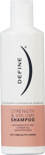 Bonus Define Strength & Volume Shampoo hennoille hiuksille 250 ml