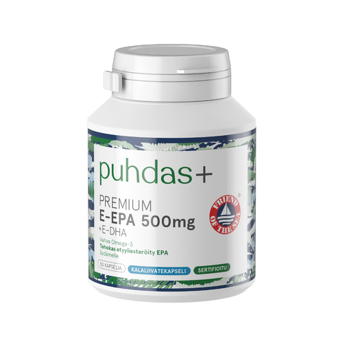 Puhdas+ Premium E-EPA 500mg 50 kaps