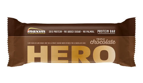 Maxim Protein Bar Hero Triple Chocolate suklaanmakuinen proteiinipatukka 57g
