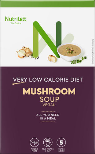 Nutrilett 5x35g VLCD Mushroom Soup ruokavalionkorvike