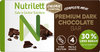 Nutrilett 4x60g Premium Dark Chocolate patukka
